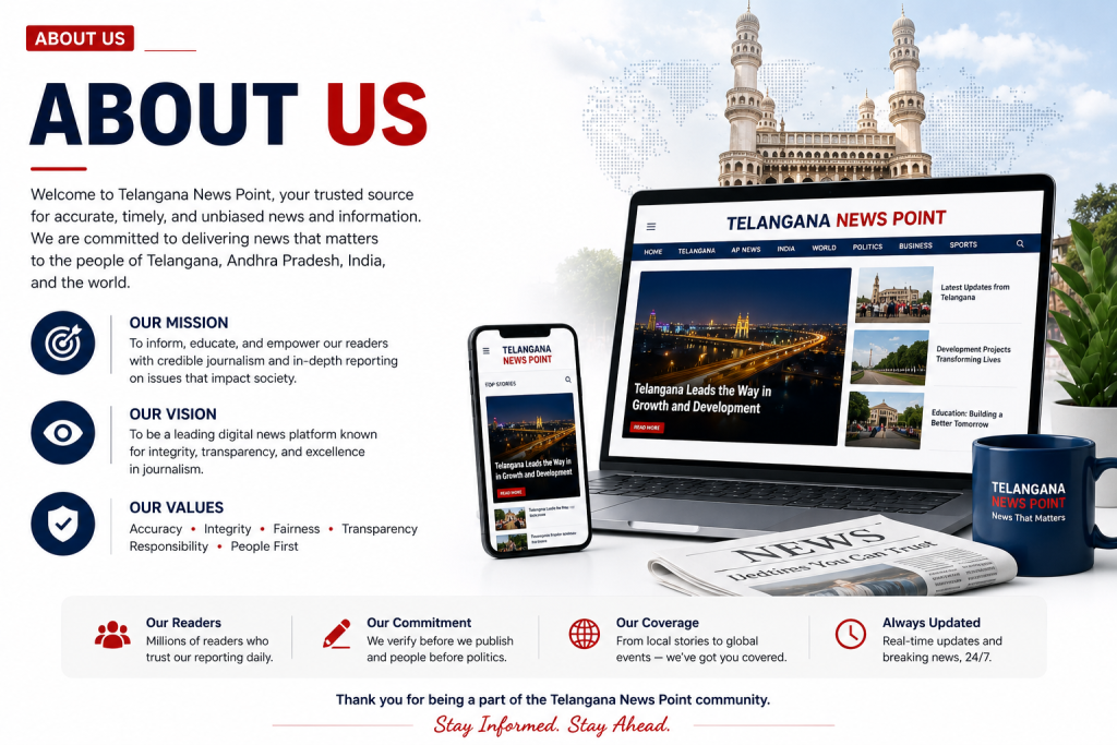 About Us - Telangana News Point