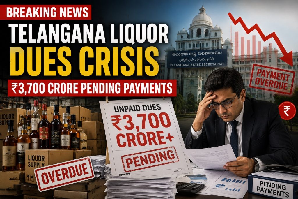Liquor Suppliers Urge Telangana Government to Clear Rs 3,700 Crore Pending Dues