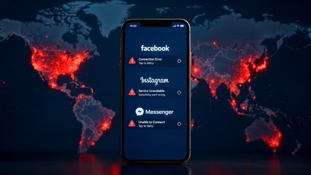 Meta Platforms Hit by Global Outage; Facebook, Instagram and Messenger Disrupted Worldwide