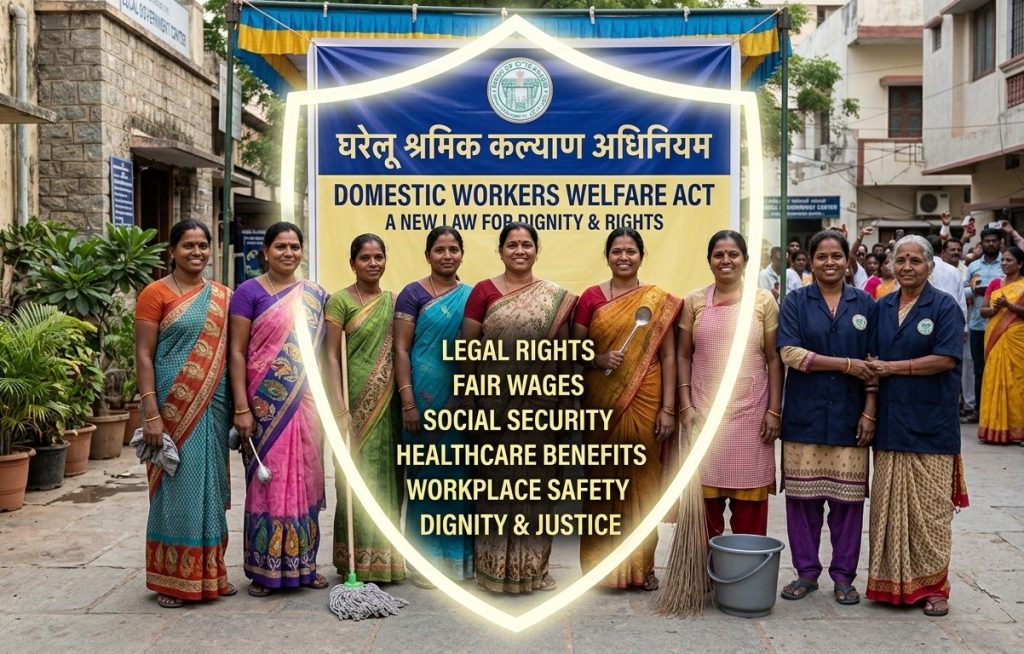 Telangana Govt to Soon Introduce Domestic Workers Welfare Act for Social Security and Better Working Conditions