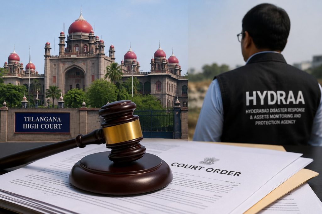Telangana High Court Imposes Rs 50,000 Fine on HYDRAA Chief