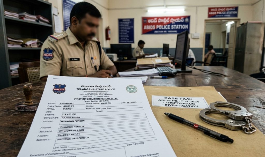 Hanamkonda SI Booked for Alleged Sexual Exploitation, Forced Abortions and Blackmail of Married Woman
