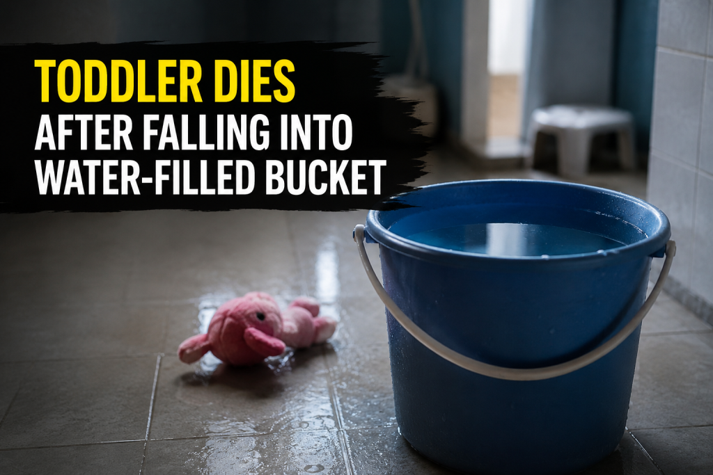 Toddler Dies After Falling Into Water-Filled Bucket in Hyderabad’s Kanchanbagh