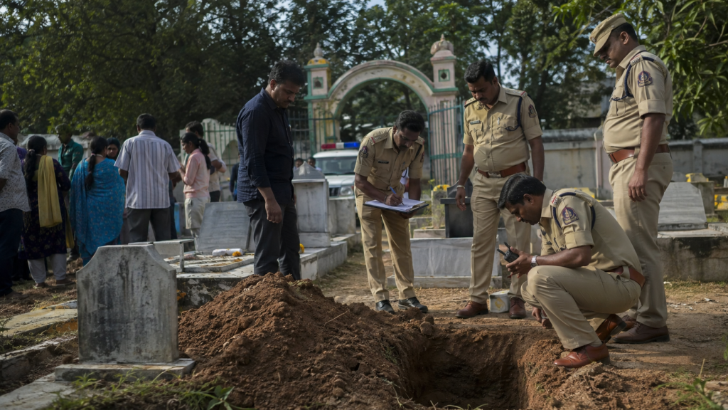 Infant’s body goes missing from graveyard hours after burial in Punjagutta