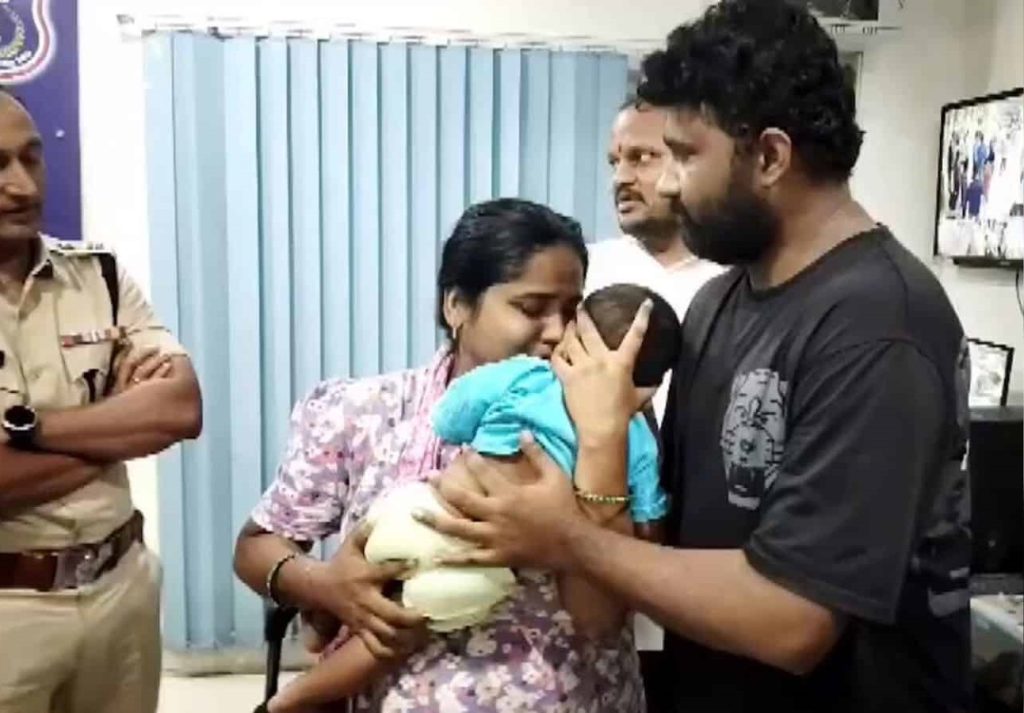 Hyderabad Police Rescue Abducted 8-Month-Old Baby Within 3 Hours