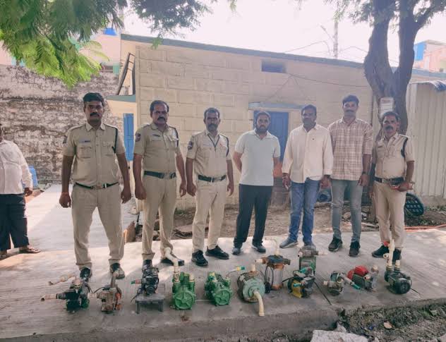 HMWSSB Seizes 12 Illegal Water Motors in Kukatpally During Vigilance Inspection